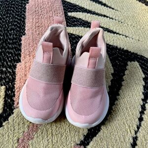 Cat and Jack toddler pink tennis shoes
